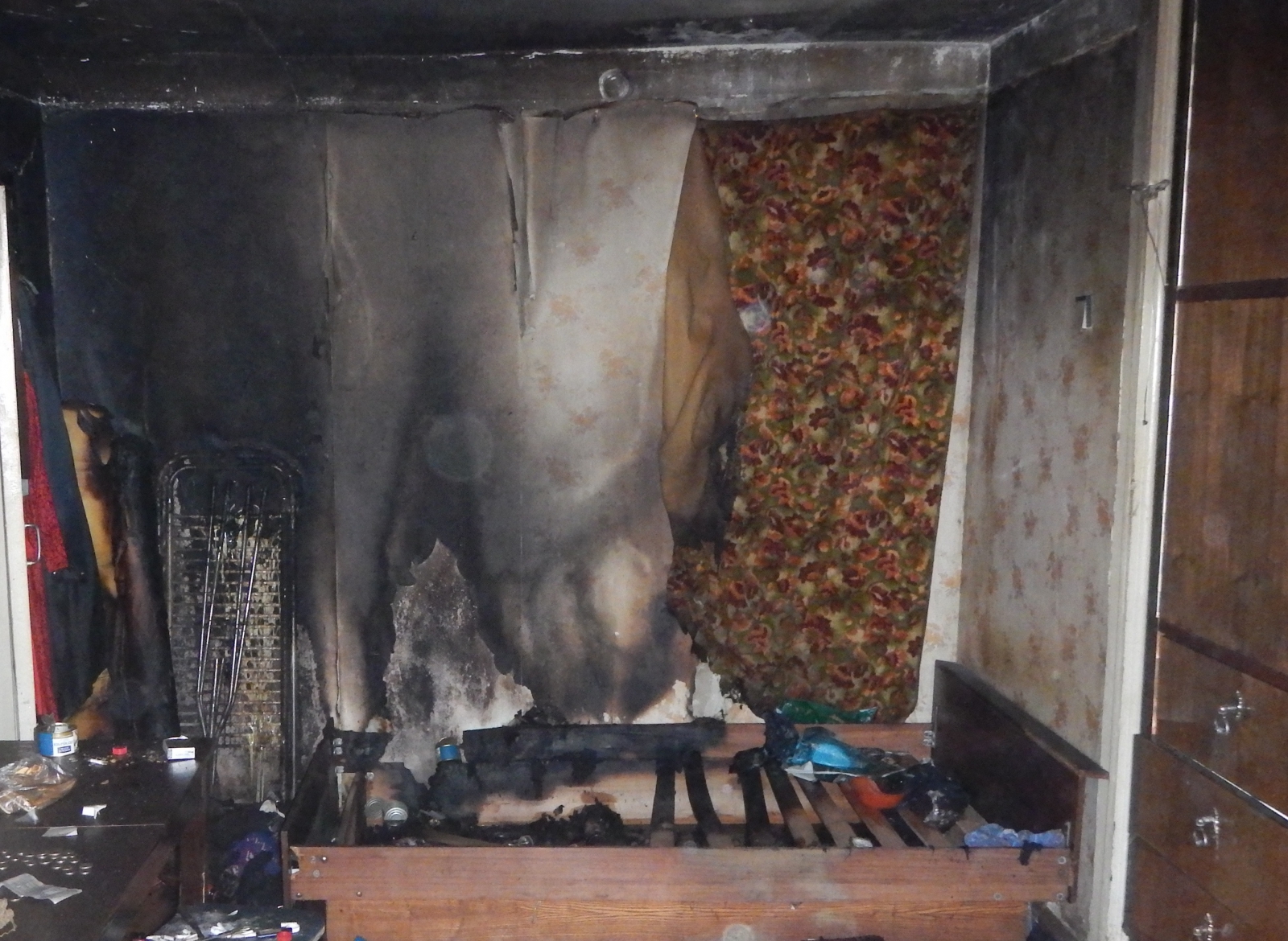 В Оленегорске в квартире сгорел мужчина